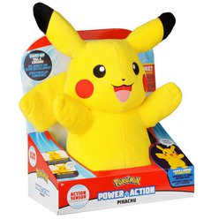 Orbico  Pokémon Power Action Pikachu - interaktivní plyš