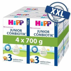 HiPP 3 Junior Combiotik Batolecí mléko 4x700 g